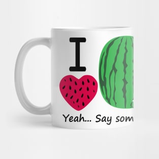 I Lubba Watermelon Third Culture Series Mug